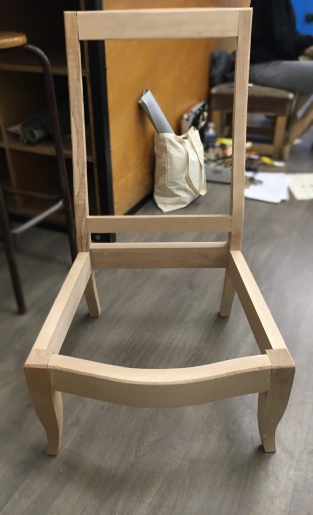 Structure fauteuil